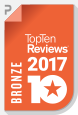 TopTenReviews – Bronze Award 2017