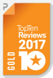 TopTenReviews – Gold Award 2017